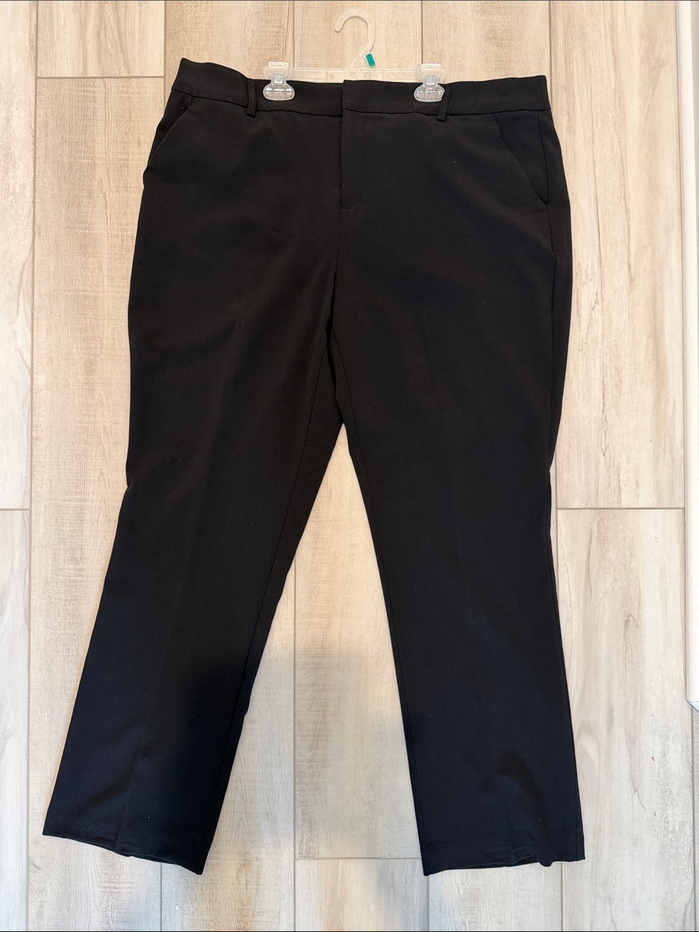 Nine West Black Women's Straight Leg Dress Pants